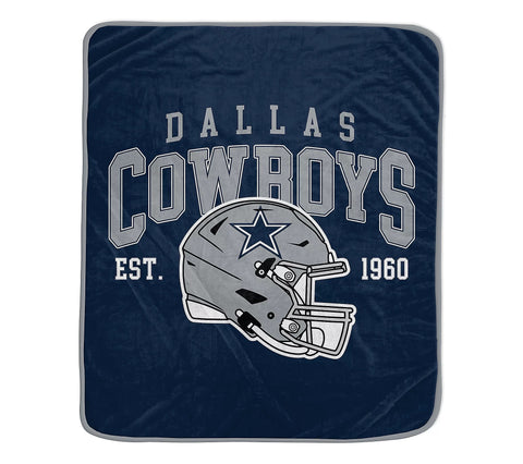 Dallas Cowboys 50" x 60" Vintage Arch Block Blanket