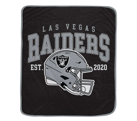 Las Vegas Raiders 50" x 60" Vintage Arch Block Blanket