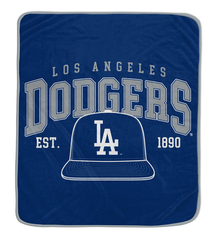Los Angeles Dodgers 50" x 60" Vintage Arch Block Blanket