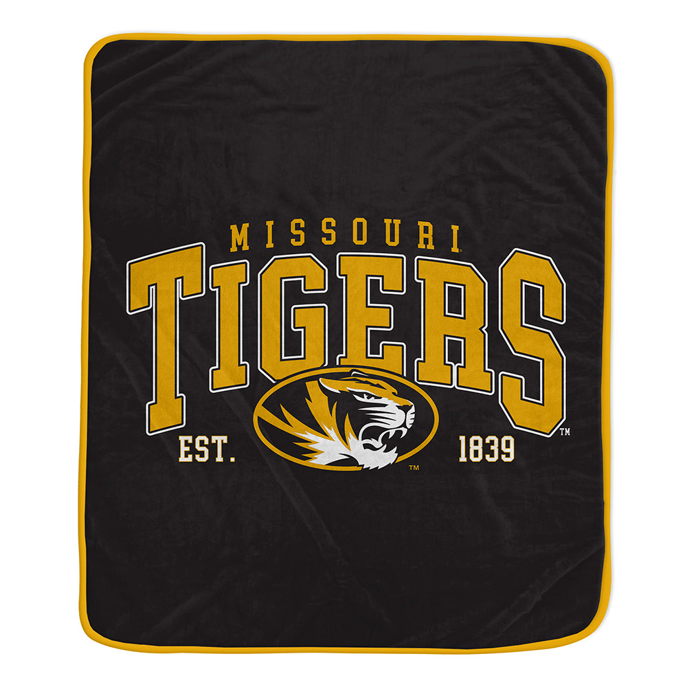 Missouri Tigers 50" x 60" Vintage Arch Block Blanket