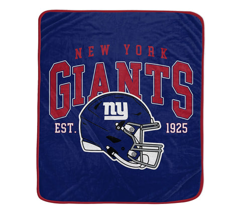 New York Giants 50" x 60" Vintage Arch Block Blanket