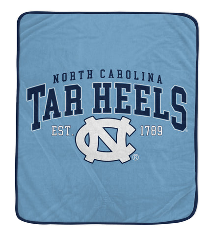 North Carolina Tar Heels 50" x 60" Vintage Arch Block Blanket