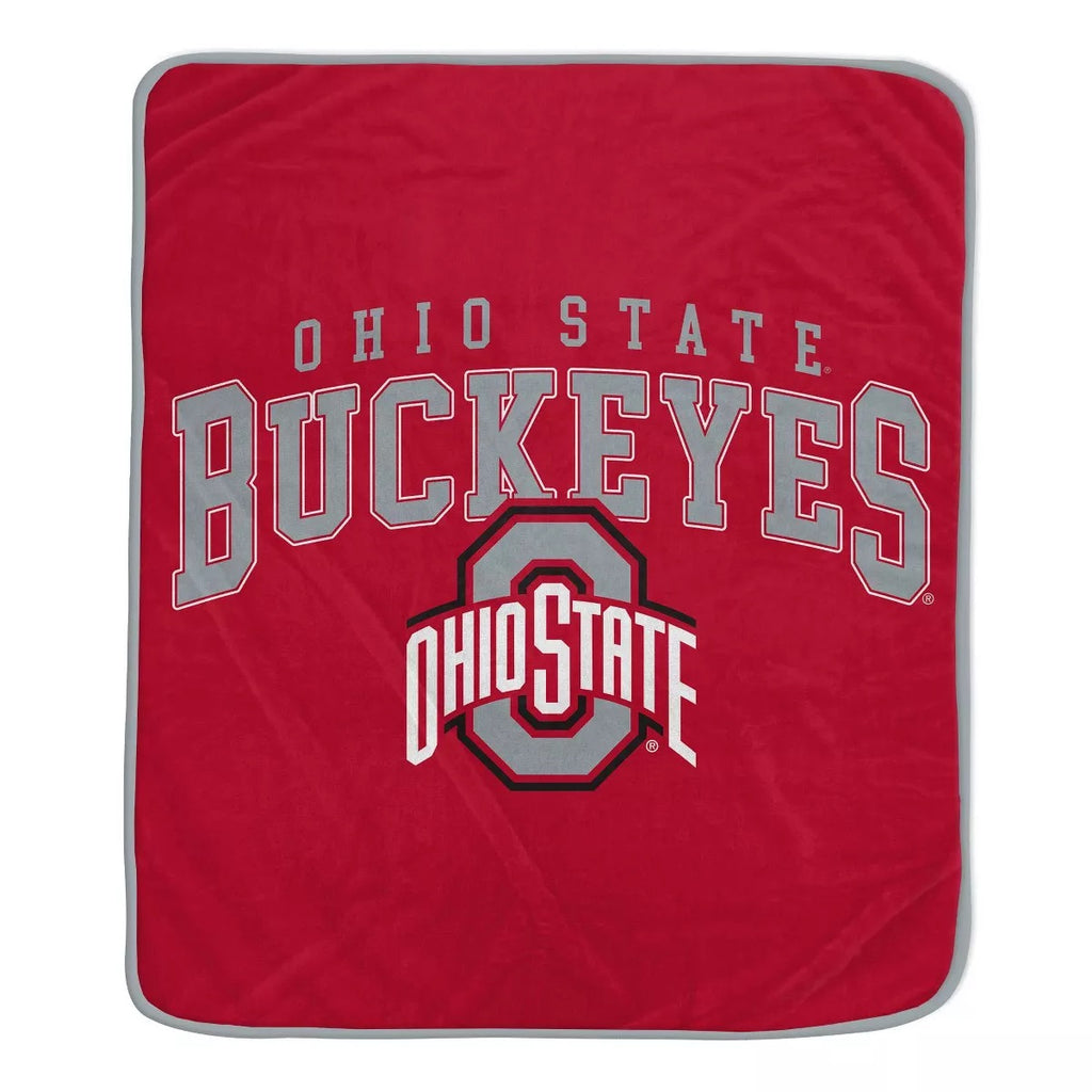 Ohio State Buckeyes 50" x 60" Vintage Arch Block Blanket