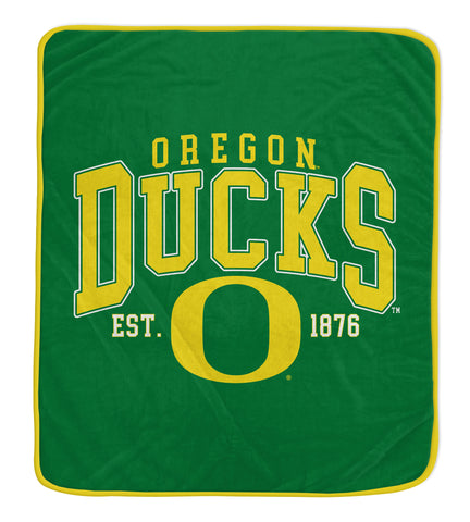 Oregon Ducks 50" x 60" Vintage Arch Block Blanket
