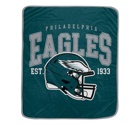 Philadelphia Eagles 50" x 60" Vintage Arch Block Blanket