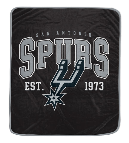 San Antonio Spurs 50" x 60" Vintage Arch Block Blanket