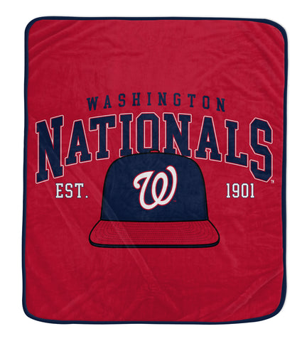Washington Nationals 50" x 60" Vintage Arch Block Blanket