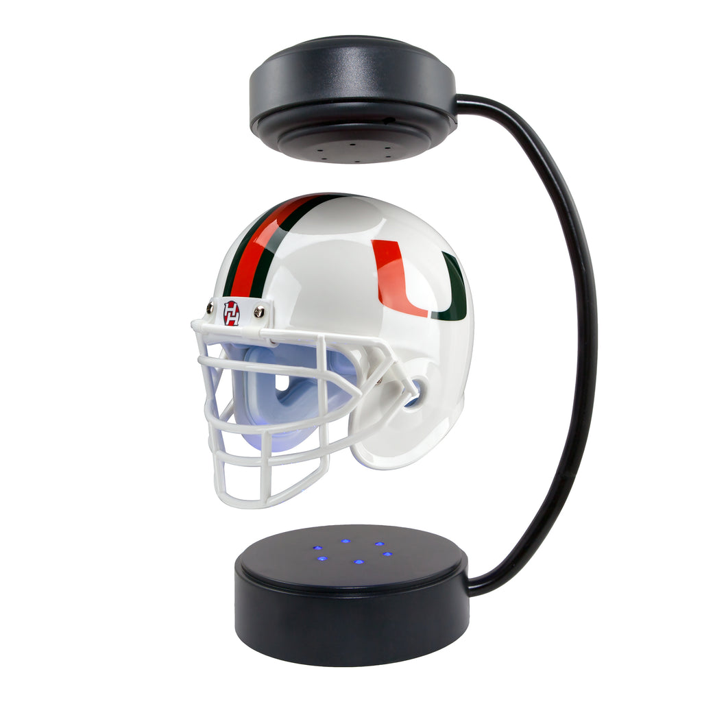 Miami Hurricanes Hover Helmet Display