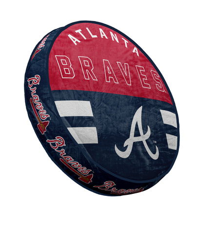 Atlanta Braves 15" Plushie Circle Pillow