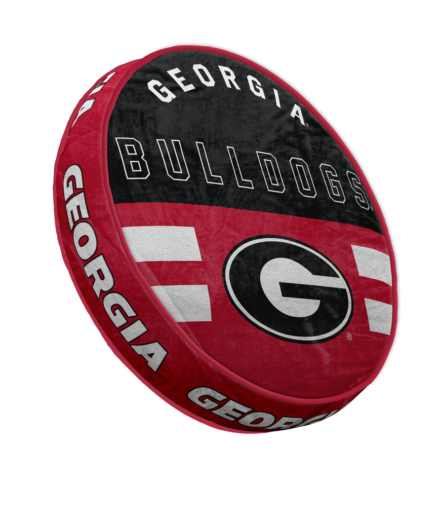Georgia Bulldogs 15" Plushie Circle Pillow