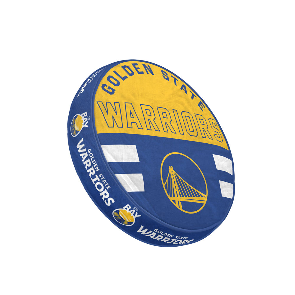 Golden State Warriors 15" Plushie Circle Pillow