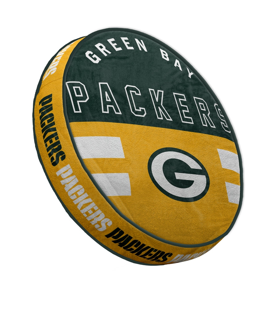 Green Bay Packers 15" Plushie Circle Pillow