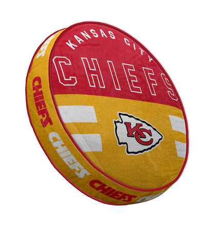 Kansas City Chiefs 15" Plushie Circle Pillow