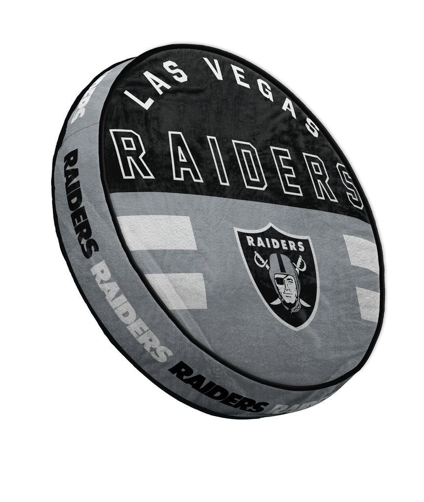 Las Vegas Raiders 15" Plushie Circle Pillow