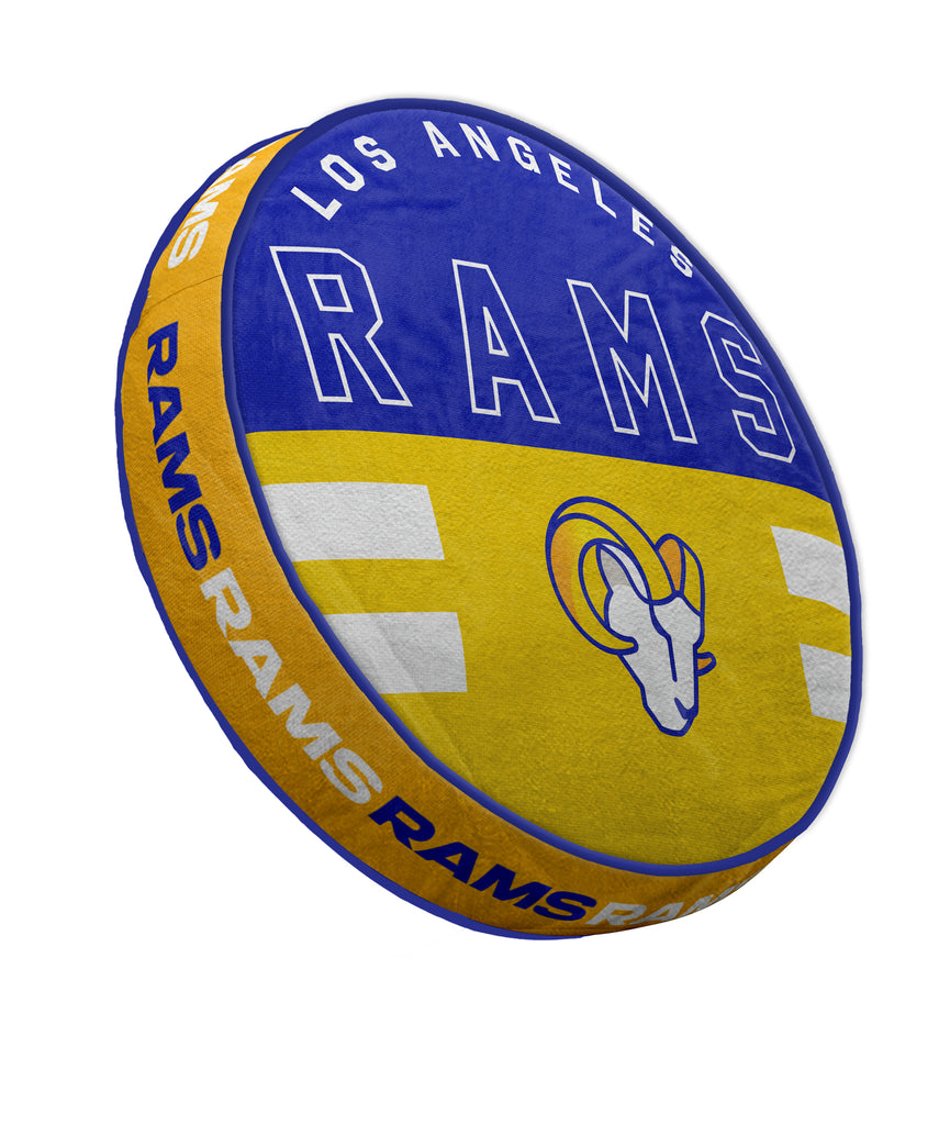 Los Angeles Rams 15" Plushie Circle Pillow