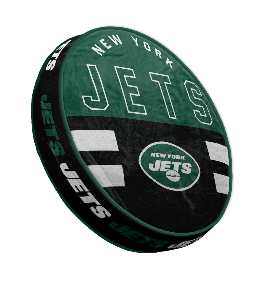 New York Jets 15" Plushie Circle Pillow