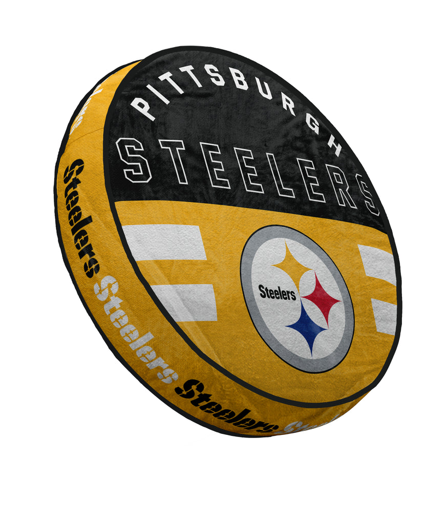 Pittsburgh Steelers 15" Plushie Circle Pillow