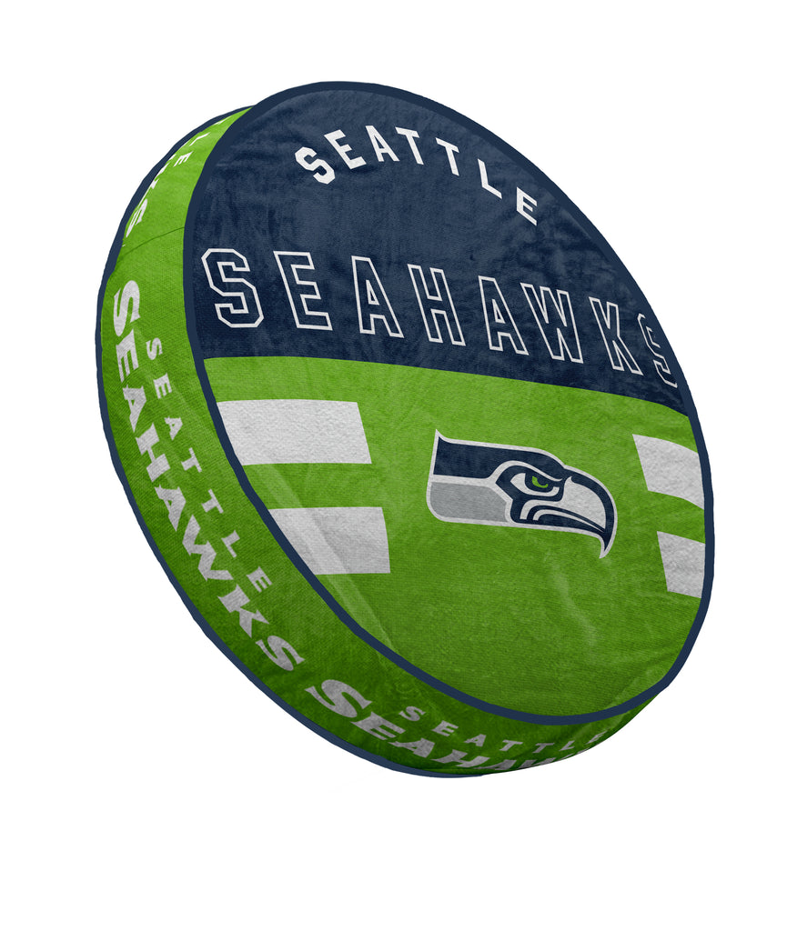 Seattle Seahawks 15" Plushie Circle Pillow