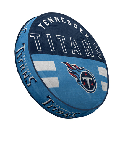 Tennessee Titans 15" Plushie Circle Pillow