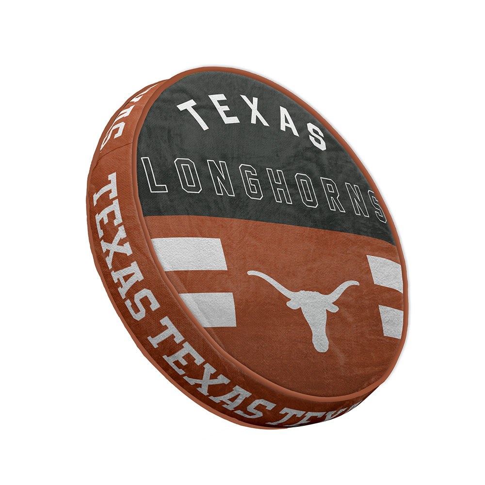 Texas Longhorns 15" Plushie Circle Pillow
