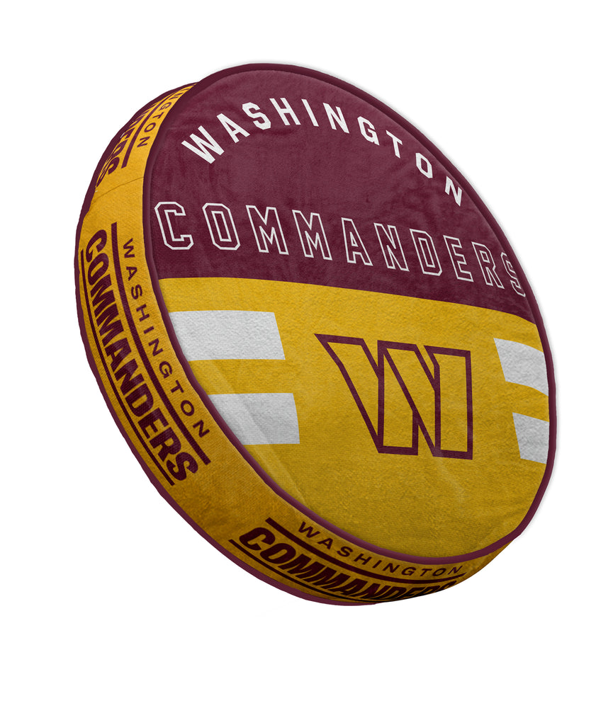 Washington Commanders 15" Plushie Circle Pillow