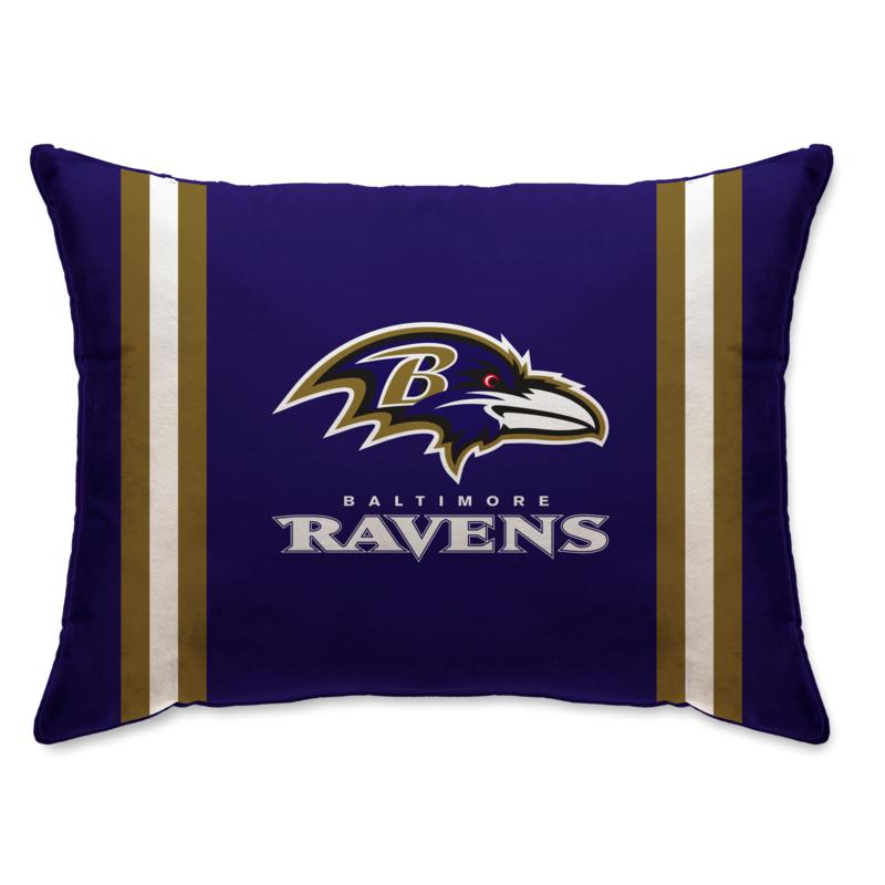 Baltimore Ravens 20" x 26" Striped Pillow