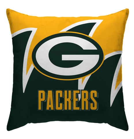 Green Bay Packers Shark Tooth Throw Pillow