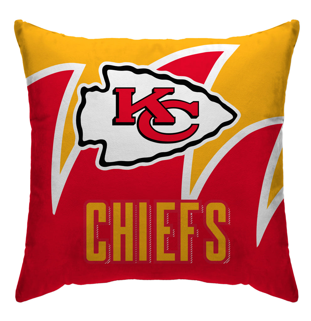 Kansas City Chiefs Shark Tooth Throw Pillow