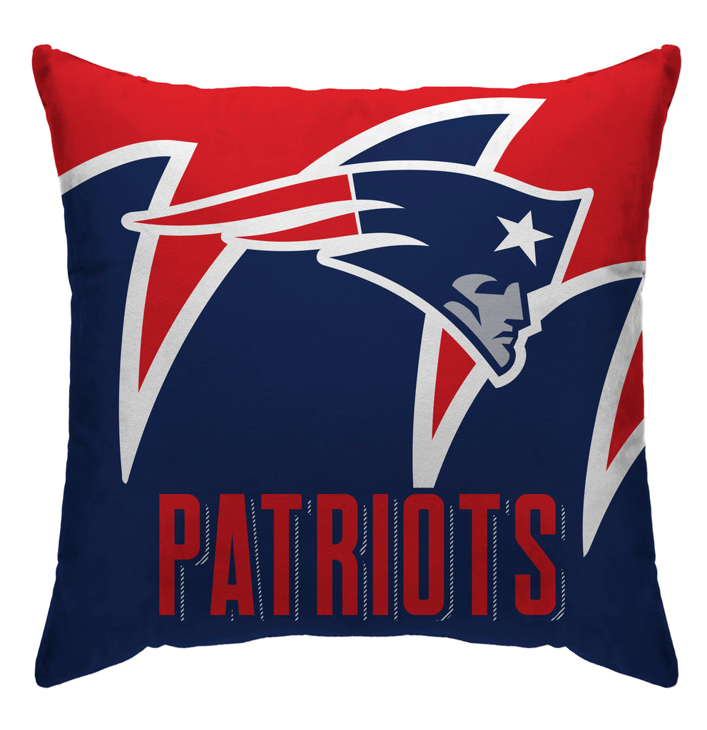 New England Patriots Shark Tooth Throw Pillow
