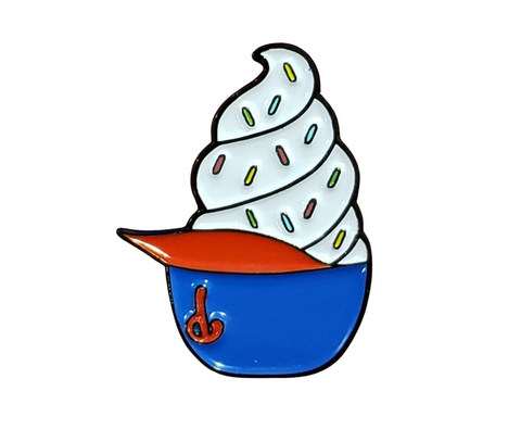 Pinadelphia - Phillies Ice Cream Helmet Pin - Alternate