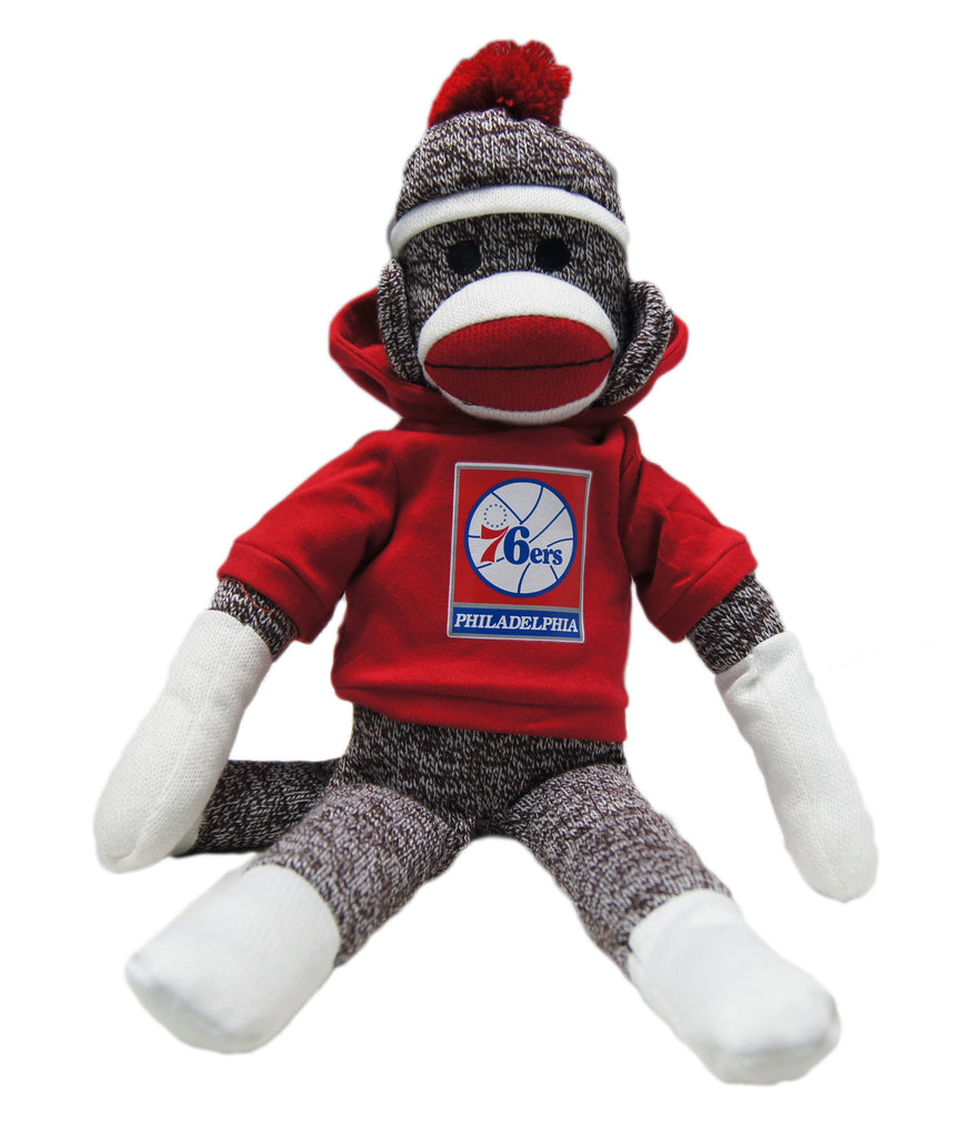 Philadelphia 76ers 20" Sock Monkey