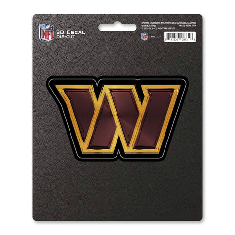 Washington Commanders 3D Decal