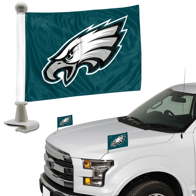 Philadelphia Eagles Ambassador Auto Flag Pair