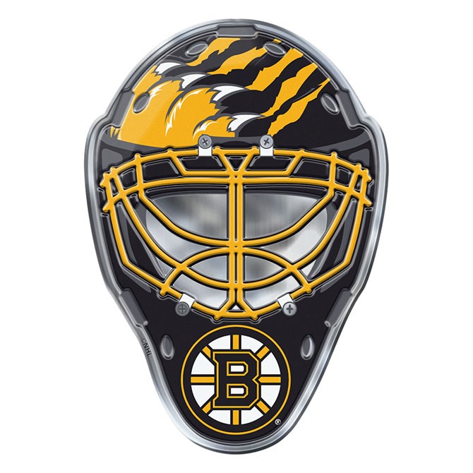Boston Bruins Helmet Auto Emblem