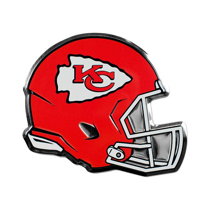 Kansas City Chiefs Helmet Auto Emblem