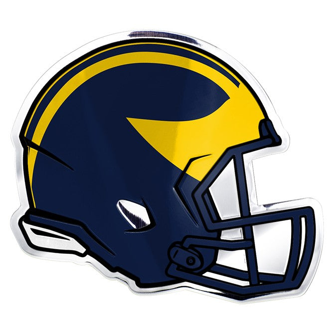 Michigan Wolverines Helmet Auto Emblem