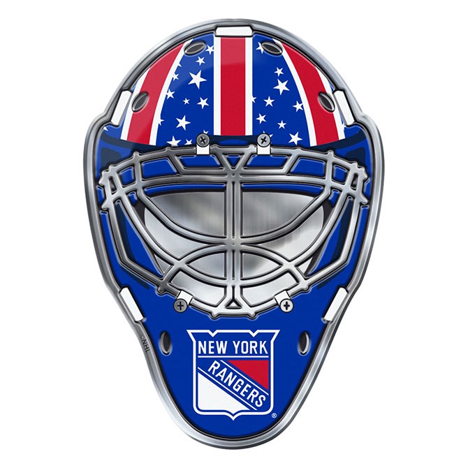 New York Rangers Helmet Auto Emblem