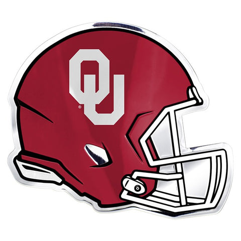 Oklahoma Sooners Helmet Auto Emblem