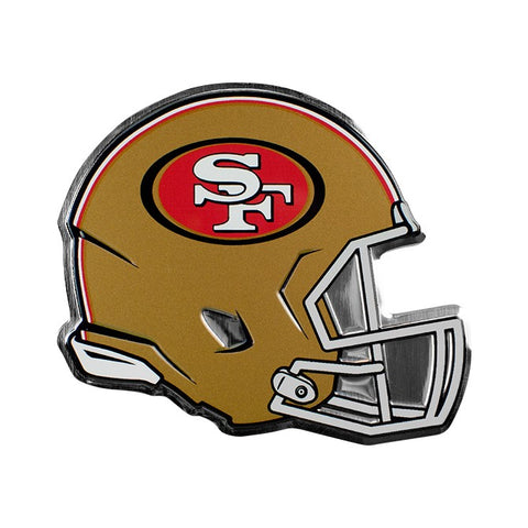San Francisco 49ers Helmet Auto Emblem