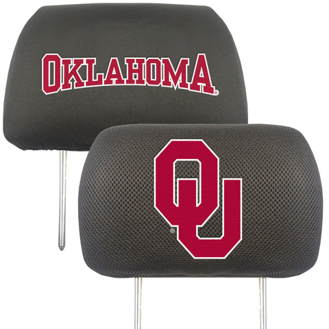 Oklahoma Sooners Head Rest Cover