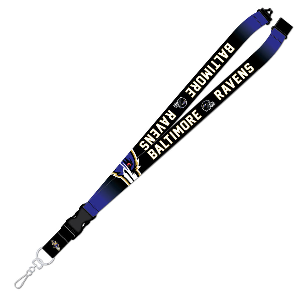 Baltimore Ravens 2 Tone Soft Lanyard