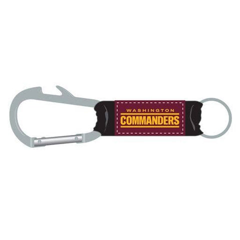 Washington Commanders Carabiner Key Chain