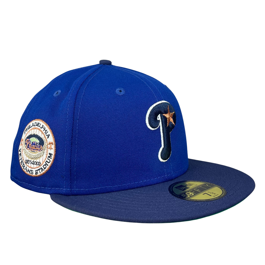 Philadelphia Phillies New Era Team Logo 59FIFTY Fitted Hat - Black