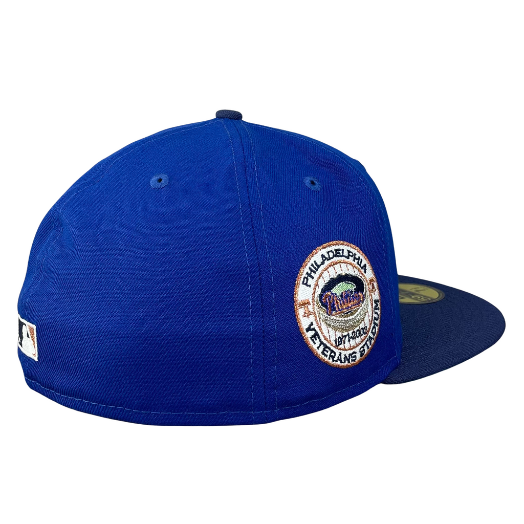 59FIFTY Philadelphia Phillies Royal Navy Green Veterans Stadium Patch 59fifty philadelphia phillies royal navy green veterans stadium patch