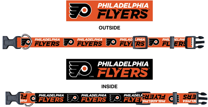 Philadelphia Flyers Large Dog Collar