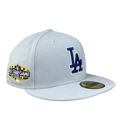 59FIFTY Los Angeles Dodgers Gray/Tie-Dye 2022 All Star Game Patch