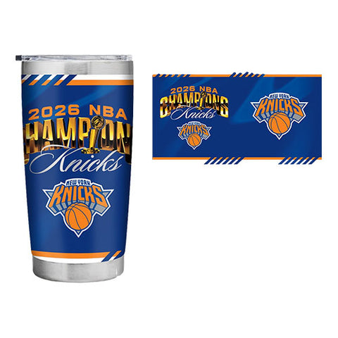 New York Knicks 2026 NBA Finals Champs 20oz Tumbler