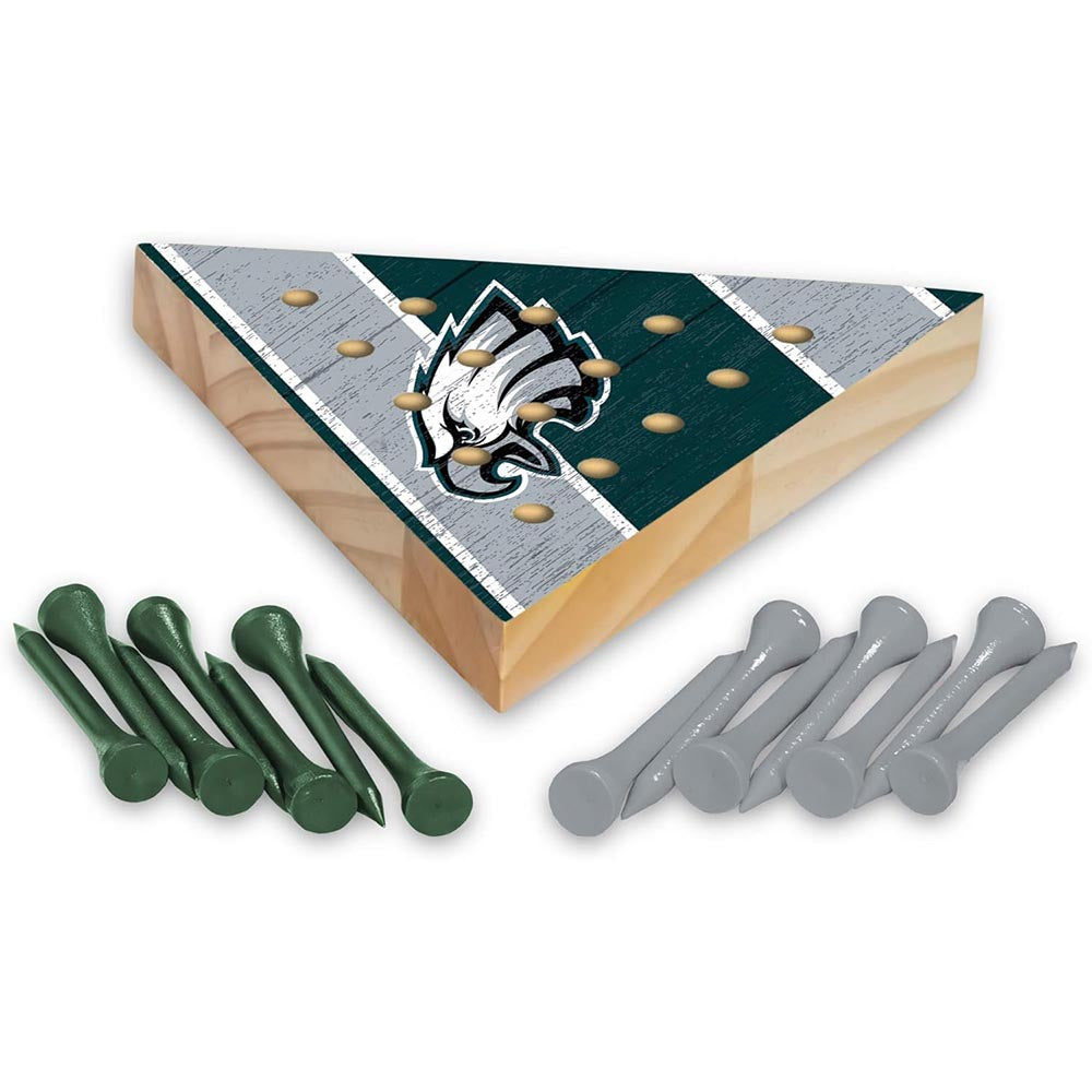 Philadelphia Eagles Peg Pyramid Game