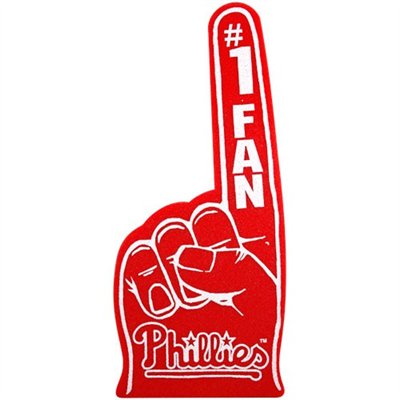 Philadelphia Phillies # 1 Fan Foam Finger