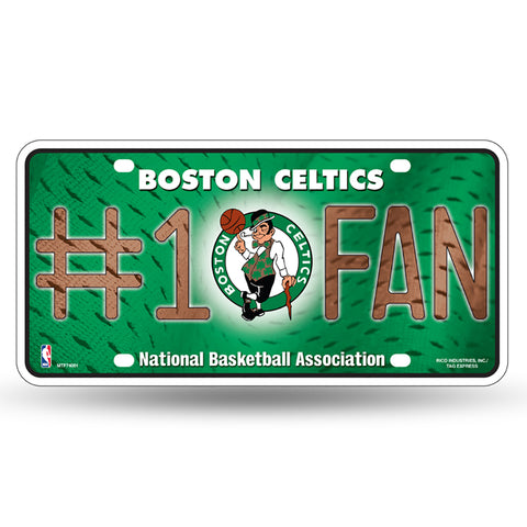 Boston Celtics #1 Fan License Plate